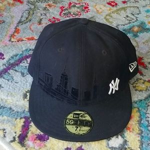 New York Yankees Fitted Hat Skyline 